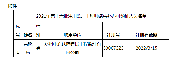 2021年第十六批注冊監理工程師遺失補辦可領證人員名單.png